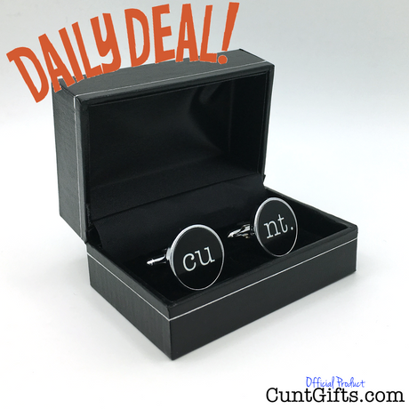 Cunt Cufflinks Daily Deal