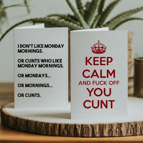 Cunt cards that are sure to make your bestie laugh out loud