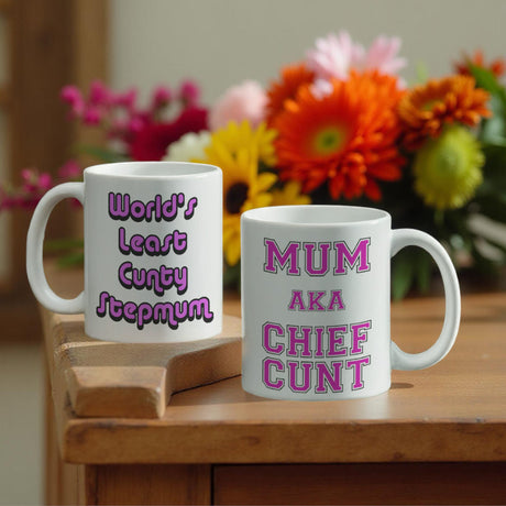 Funny Mother's Day cunt mugs – for mums who can handle a joke with their morning coffee.