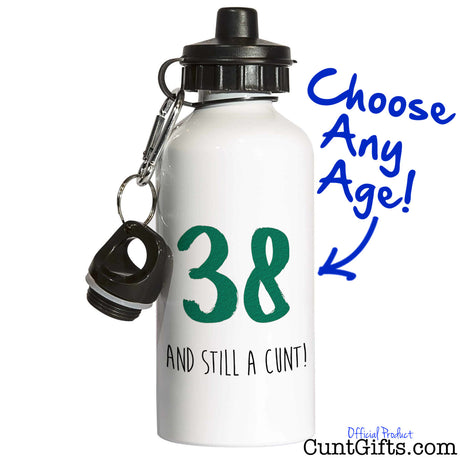 ANY AGE and Still a Cunt - Water Bottle