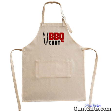 BBQ Cunt - Barbeque Cunt Apron - Close Up