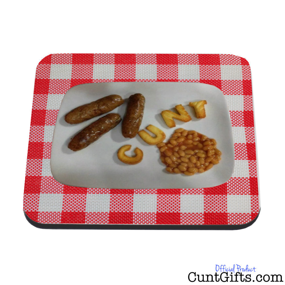 Breakfast Cunt Coaster