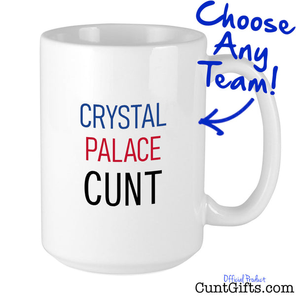 Crystal Palace Cunt Mug Personalised