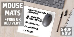 Cunt Mouse Mat Collection