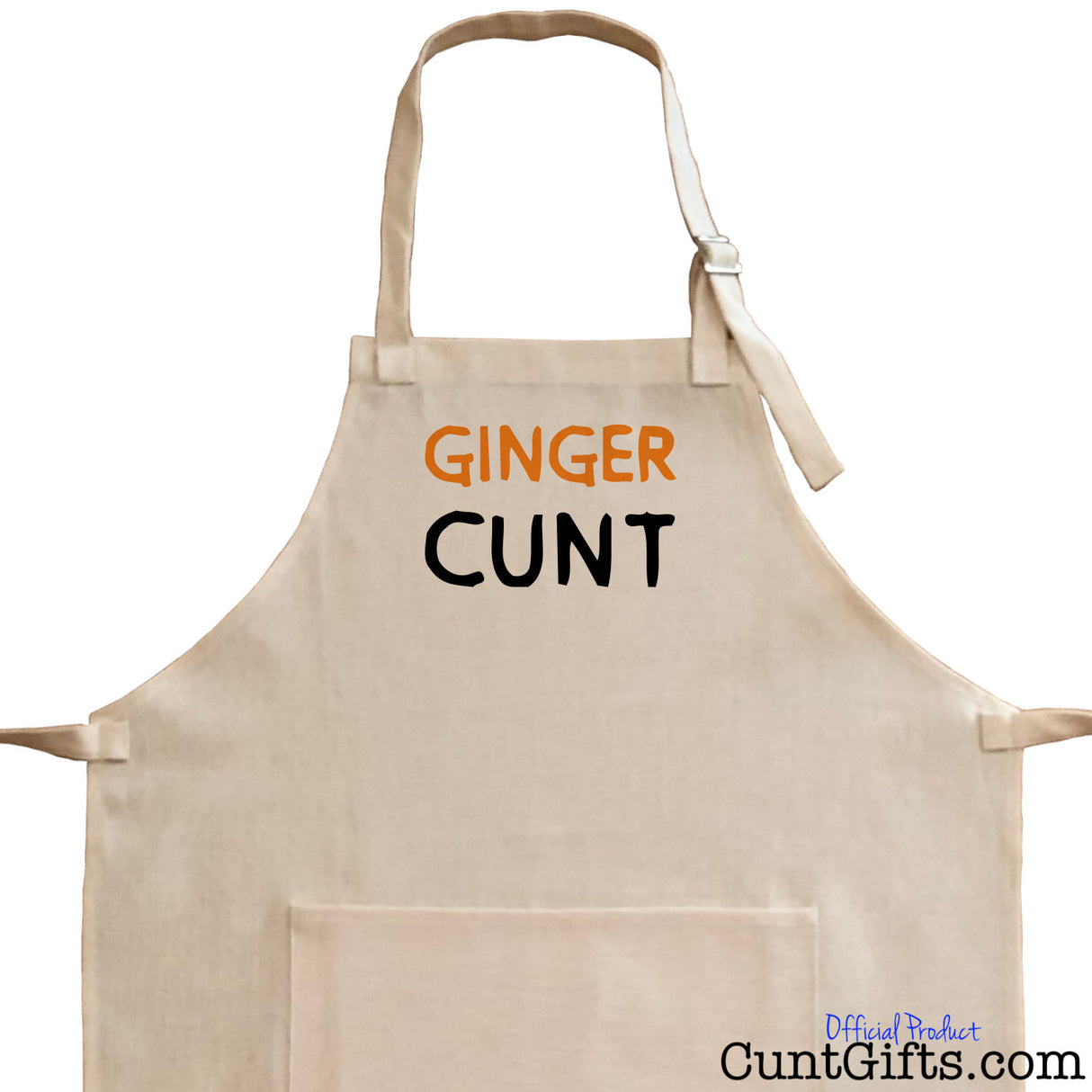 Ginger Cunt Apron - Close Up