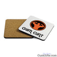 Gym Cunt - Wooden Drinks Coaster Both Sides