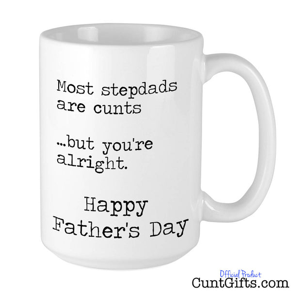 "Most stepdads are cunts" - Fathers Day Mug