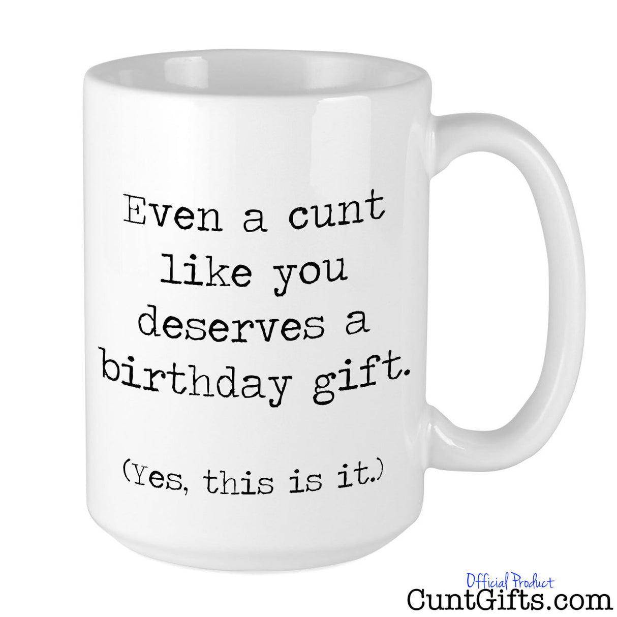 This is it cunt - Birthday Mug