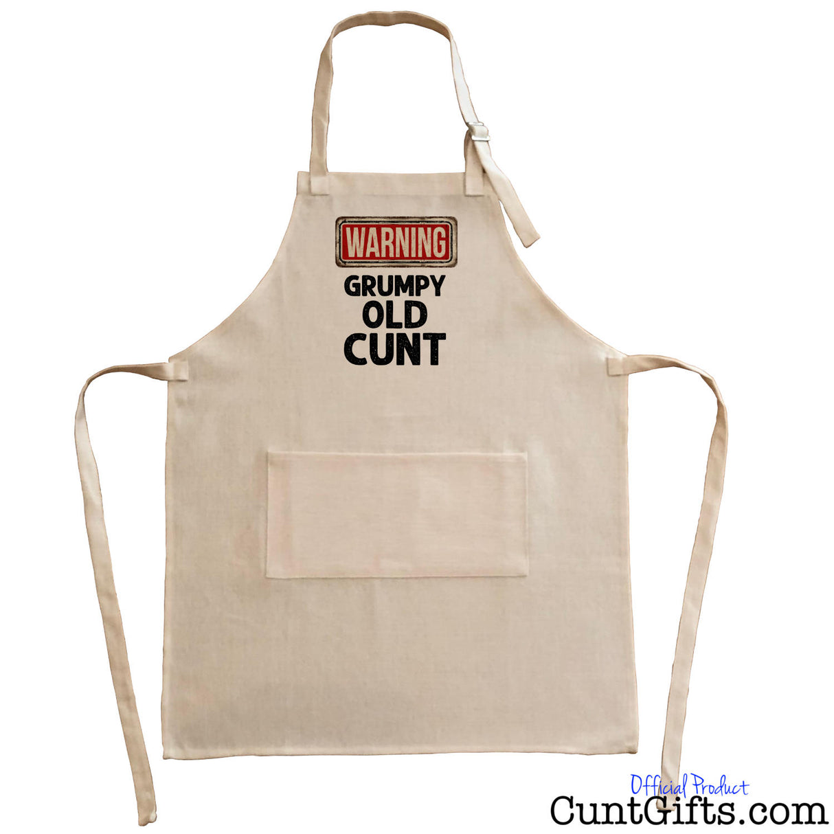 Warning - Grumpy Old Cunt - Apron
