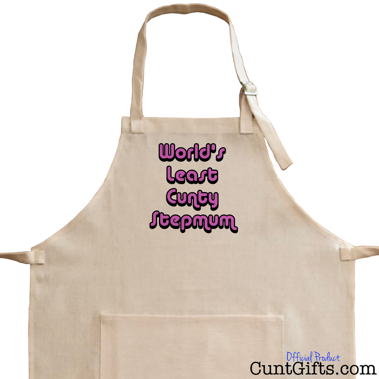 World's Least Cunty Stepmum - Apron close-up