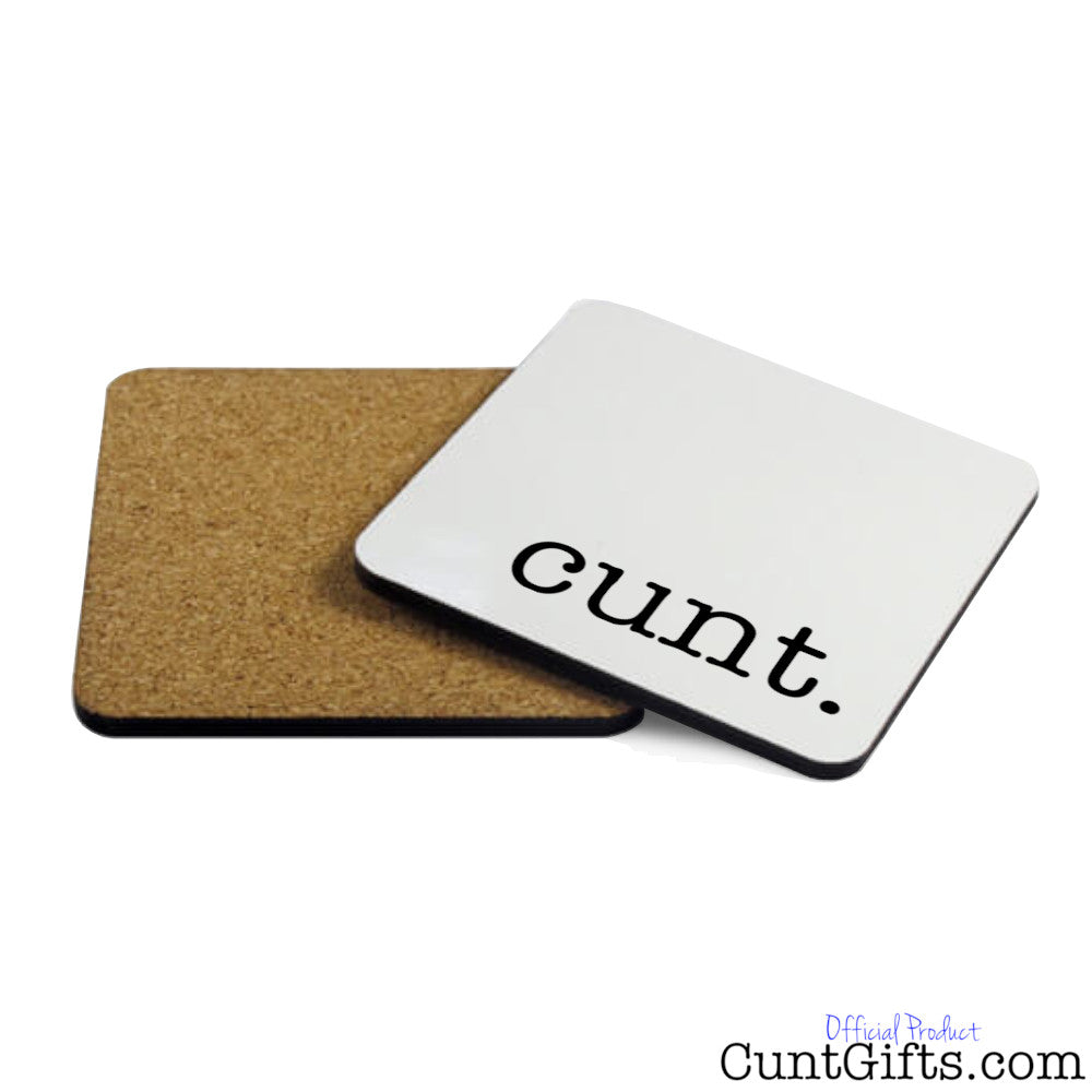 cunt - Coaster Both Sides