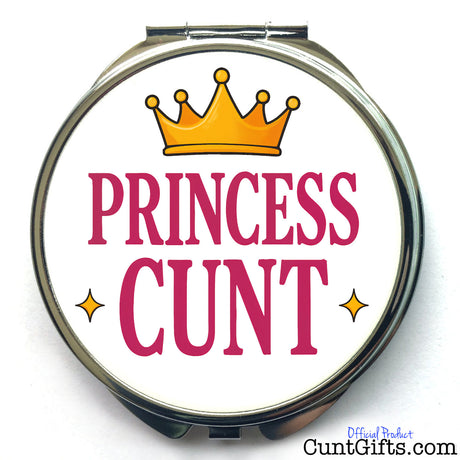 Princess Cunt Compact Mirror Front