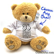 ANY Years of Being a Cunt - Black Personalised Teddy Bear