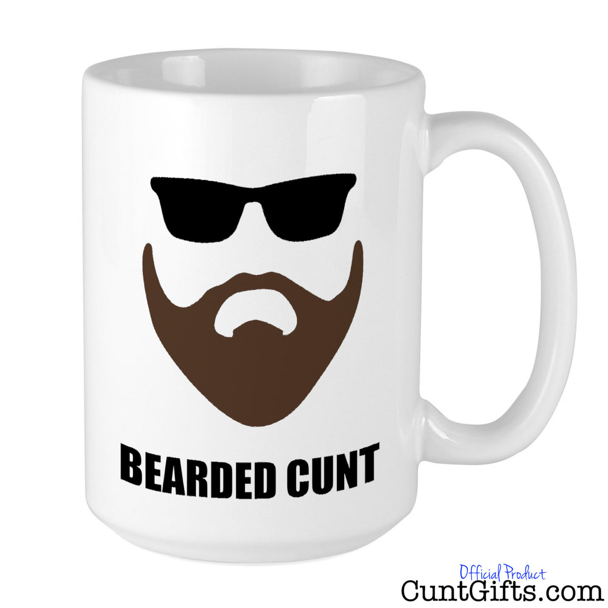 "Bearded Cunt" - Mug (Choose from 9 Colours!)