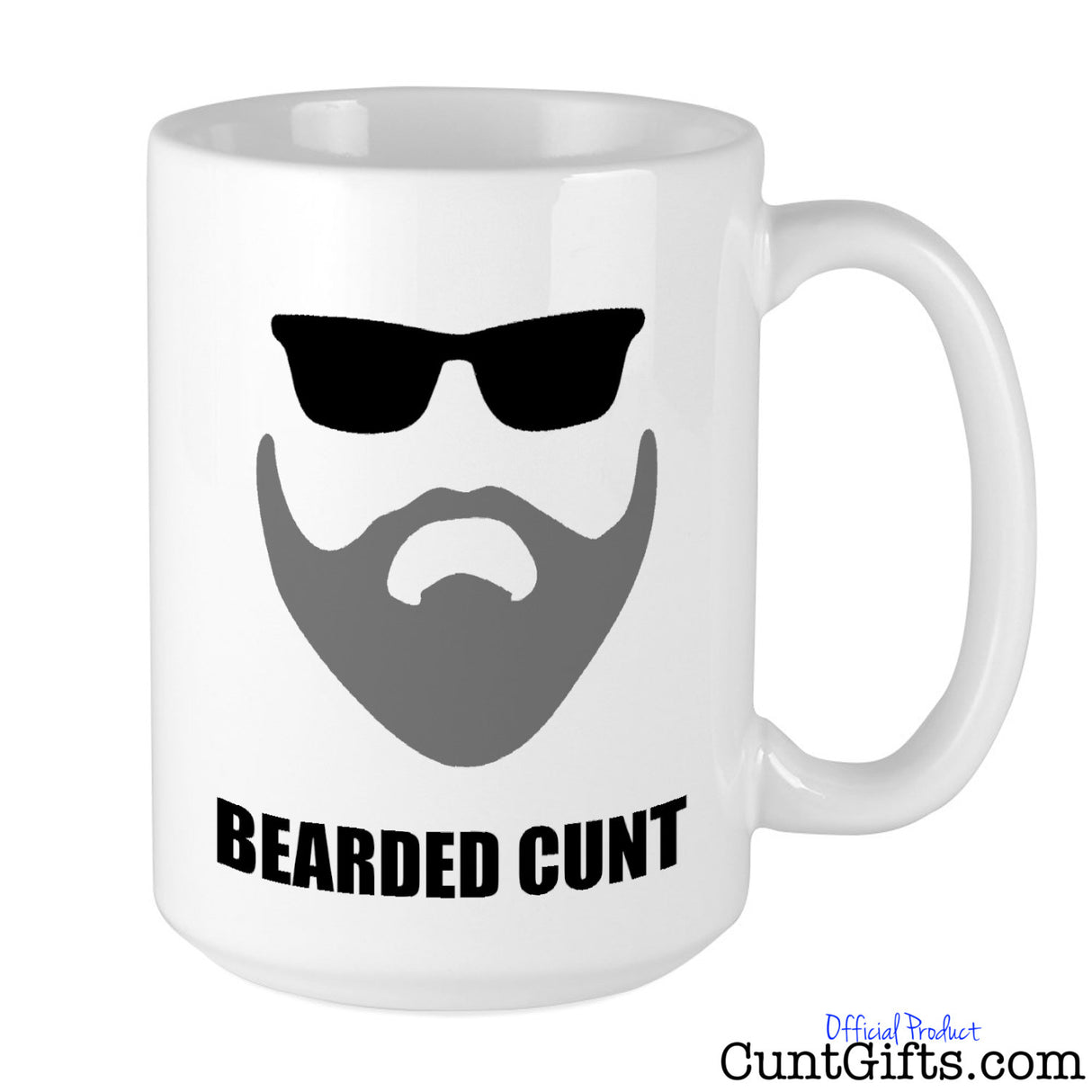 "Bearded Cunt" - Mug (Choose from 9 Colours!)