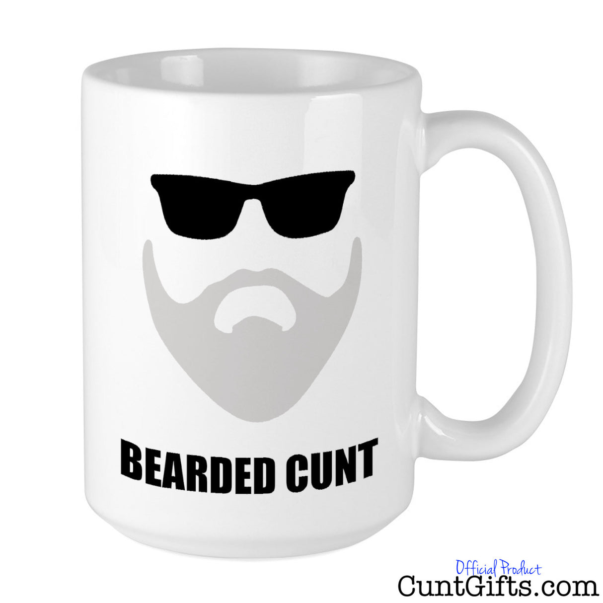"Bearded Cunt" - Mug (Choose from 9 Colours!)