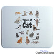 Cats are all cunts - Mouse Mat