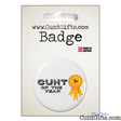 Cunt Of The Year - Pin Badge in Packaging