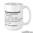 Cuntentment - Mug