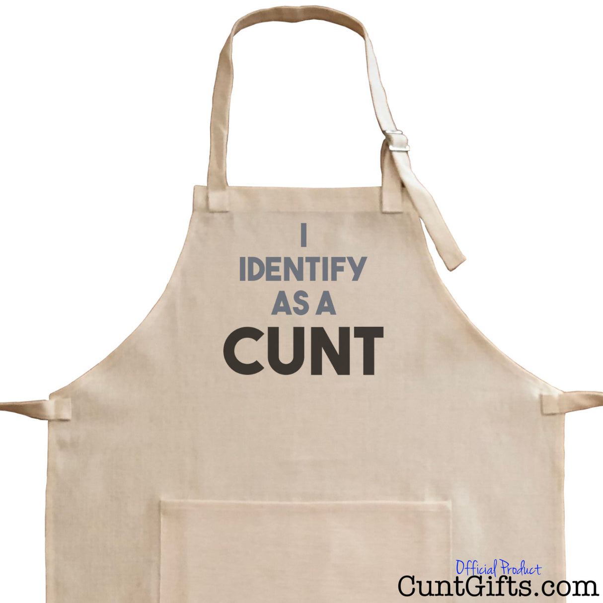 I Identify as a cunt - Apron