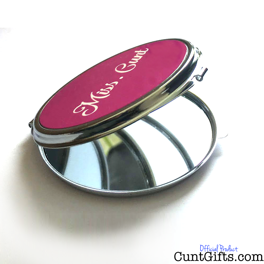 "Miss Cunt." - Compact Mirror Angle