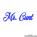 Mr Cunt Apron Design