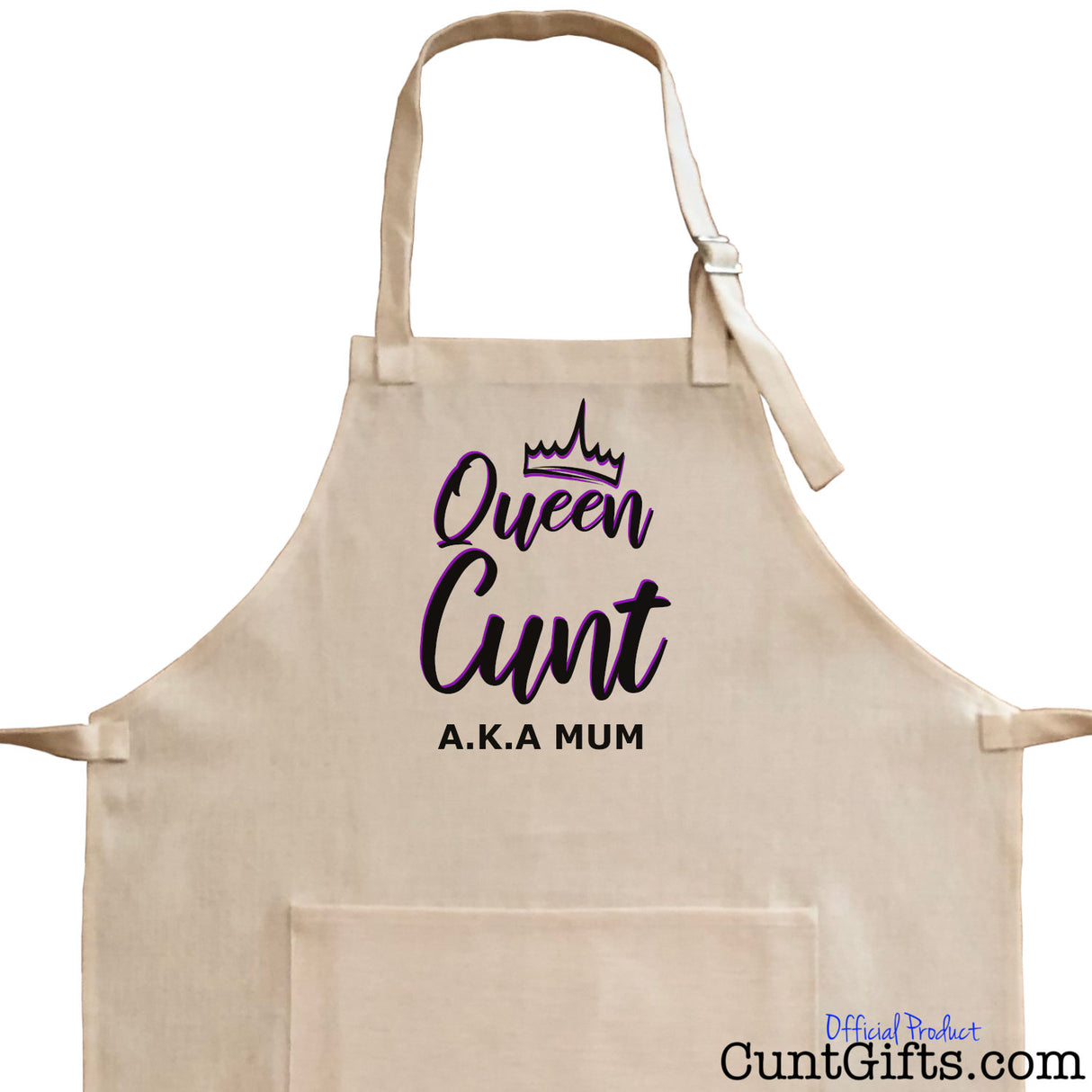 Queen Cunt Mum - Apron Close Up