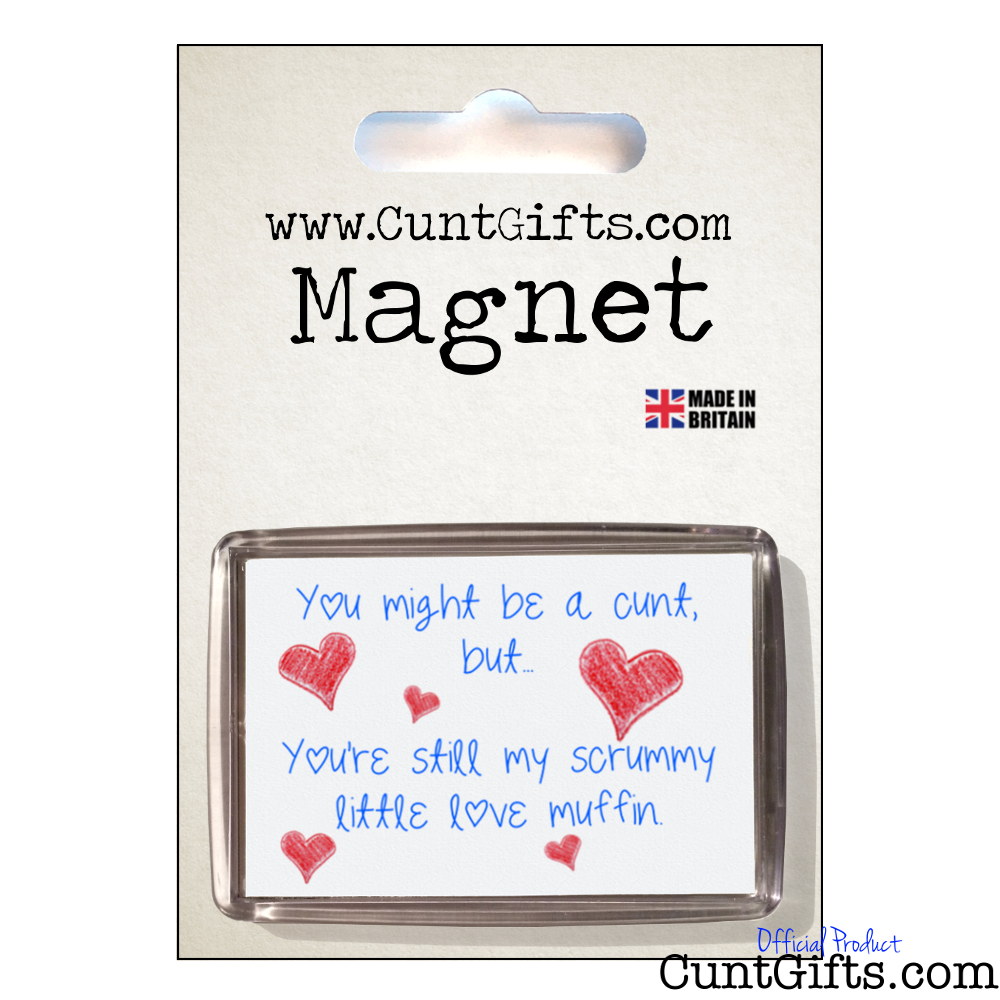 Scrummy Love Muffin - Magnet in Packaging