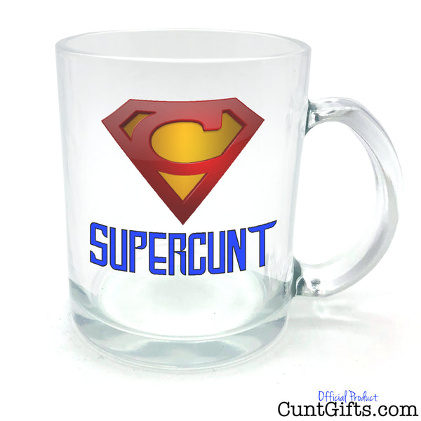 Supercunt - Half Pint Glass Tankard