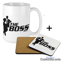 The Boss Cunt - Mug and Drinks Coaster
