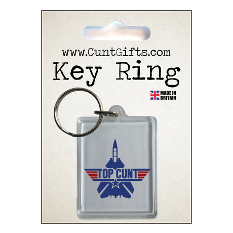 Top Cunt Keyring in Packaging nl