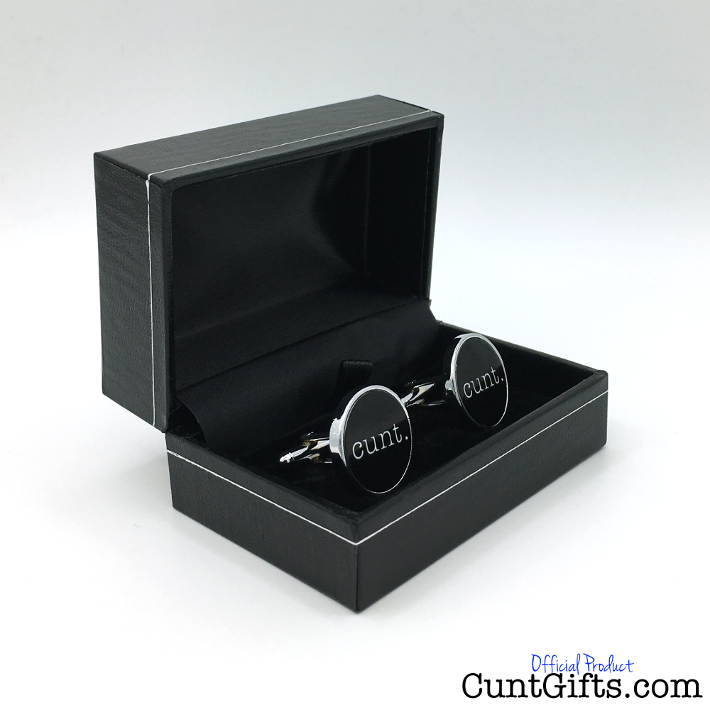 cunt. - Cufflinks in Black