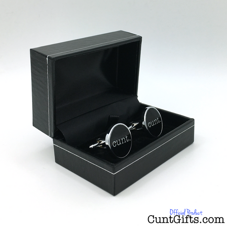 cunt. - Cufflinks in Black