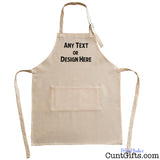 Any Text Here Personalised Apron