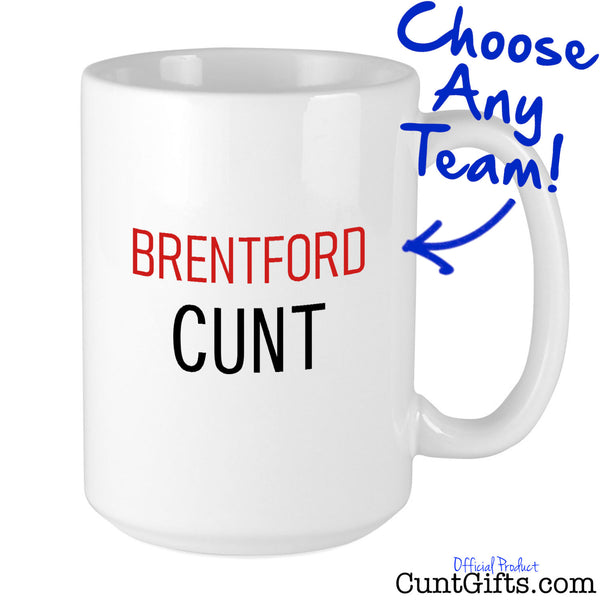 Brentford Cunt Mug Personalised