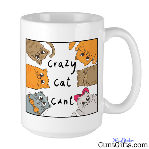 Crazy Cat Cunt Mug