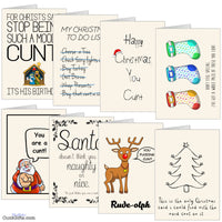 Cunt Christmas Card Multipack 1