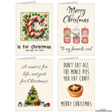 Cunt Christmas Multipack 2 - Cards 1-4