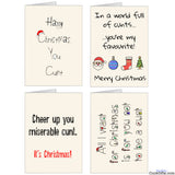 Cunt Christmas Multipack 2 - Cards 5-8