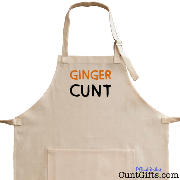 Ginger Cunt Apron - Close Up