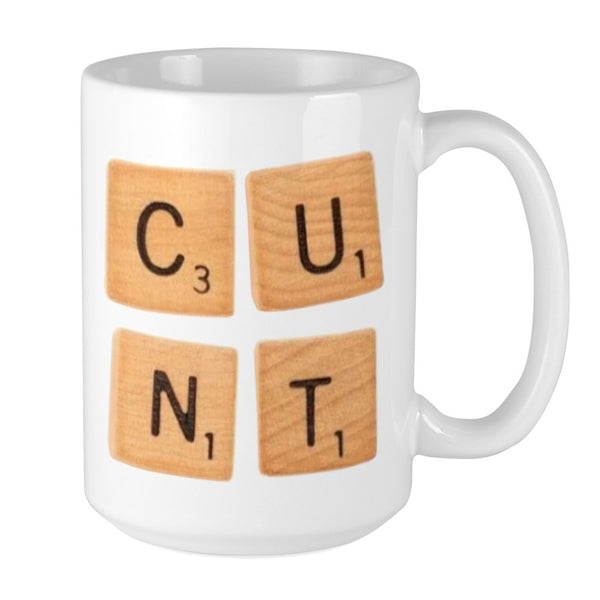 Scrabble Cunt Mug