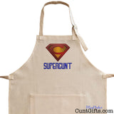 Supercunt Apron - Close up