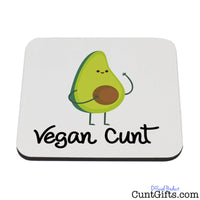 Vegan Cunt Avocado Coaster