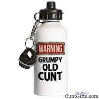 Warning - Grumpy Old Cunt - Water Bottle