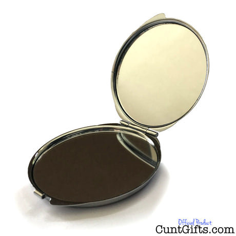 Classy Cunt compact mirror open.