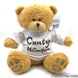 Cunty McCuntface soft toy teddy bear plush