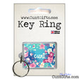 Flower Cunt - Keyring in packaging