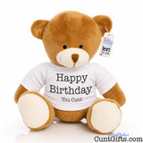 Happy Birthday You Cunt - Teddy Bear Plush - Style 2