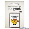 Little Miss Cunty - Fridge Magnet in packaging