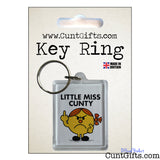 Little Miss Cunty Keyring in Packaging